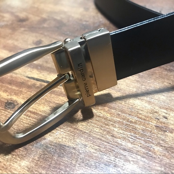 Mens Pierre Cardin Reversible Genuine Leather Belt 38 🔥 - Picture 2 of 2